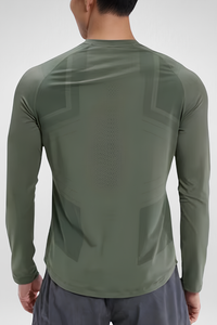 CAMISETA MASCULINA ESPORTIVA MANGA LONGA