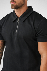CAMISA POLO ZIOL COM ZIPER