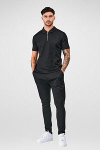 CAMISA POLO ZIOL COM ZIPER