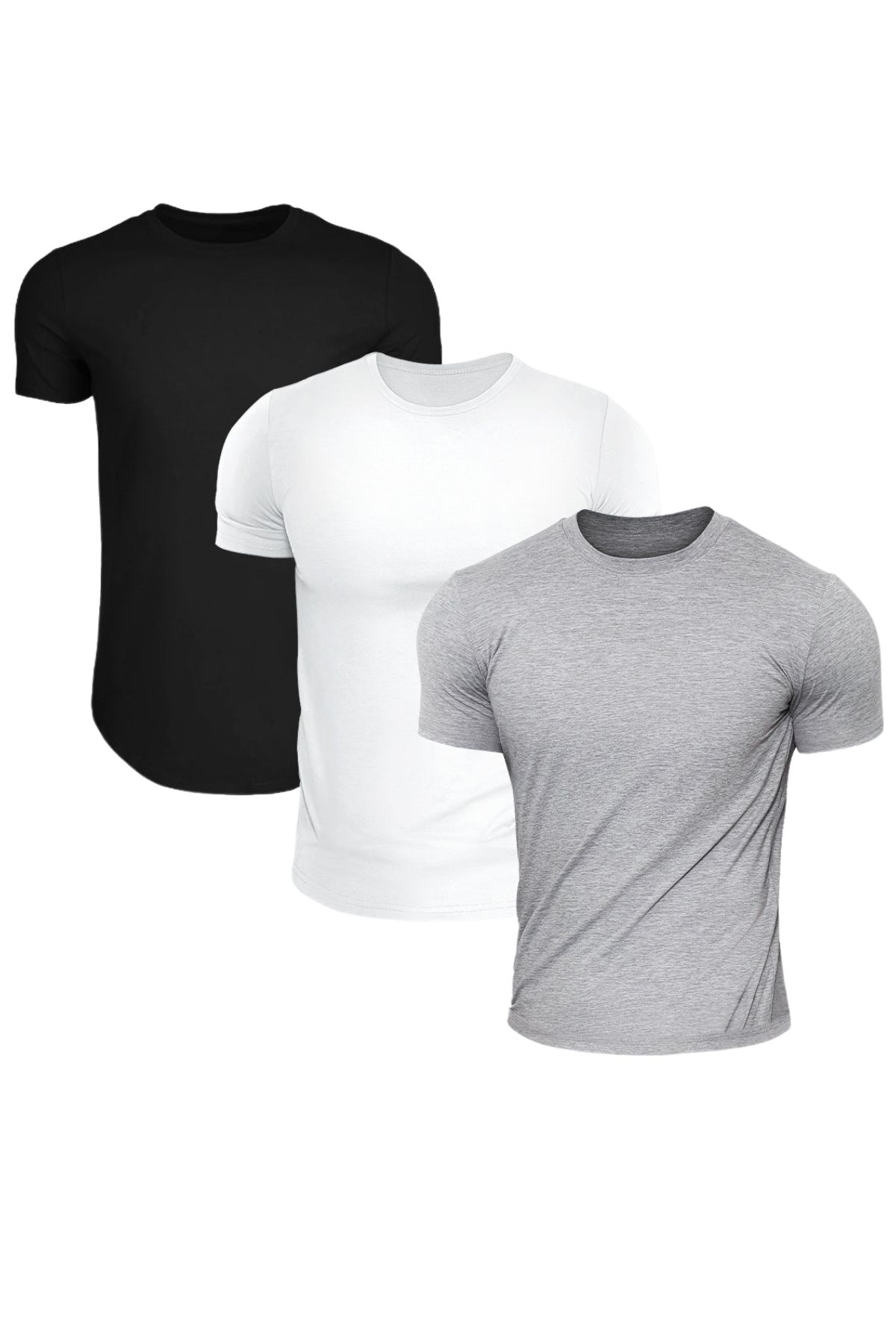 KIT 3 CAMISETAS ZIOL SLIM MUSCLE