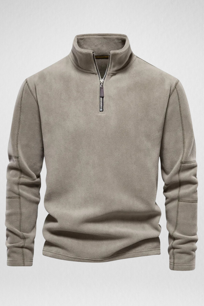 SUÉTER TURTLENECK COM ZÍPER